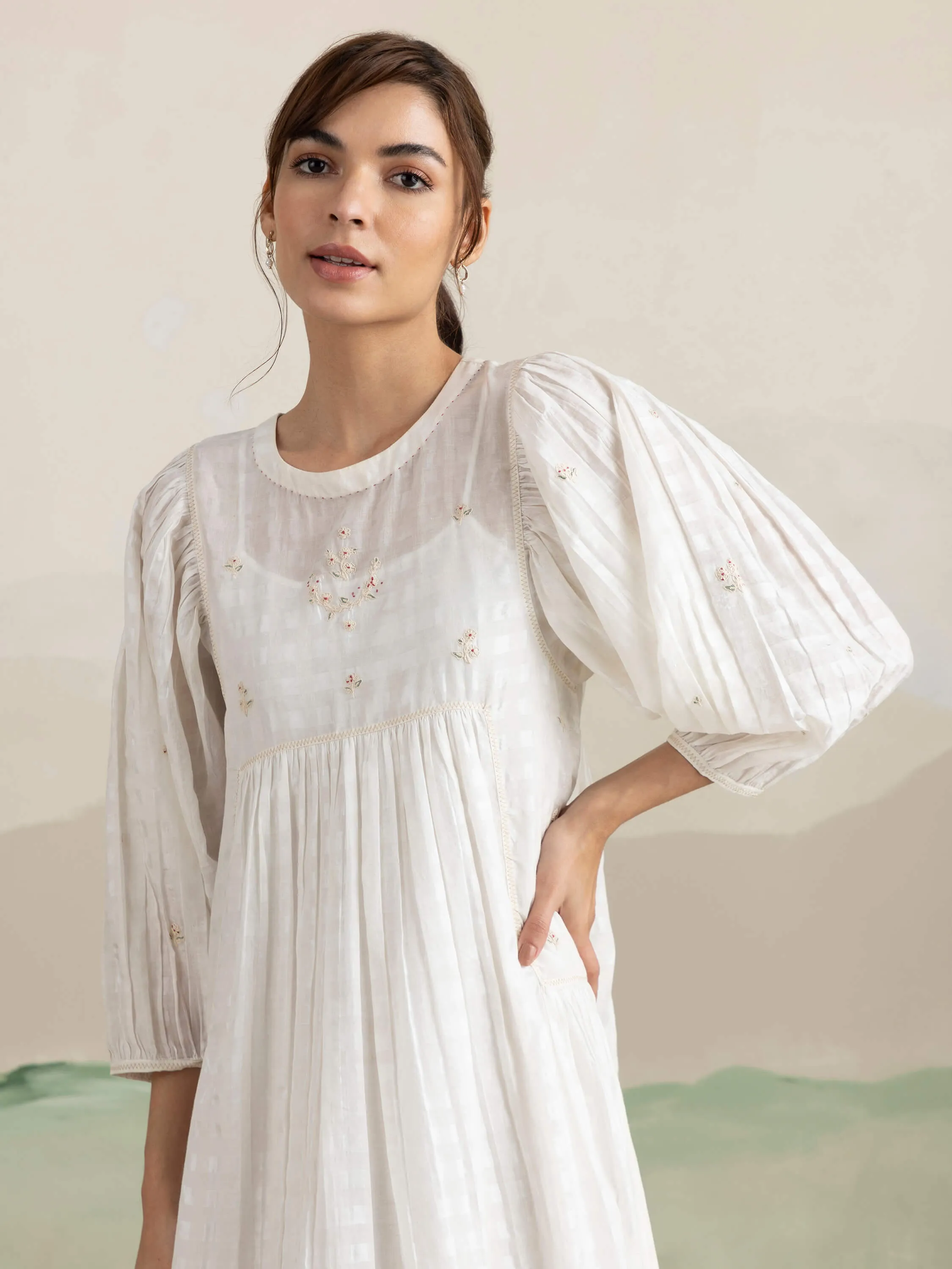 Tea Ceremony Midi Dress
