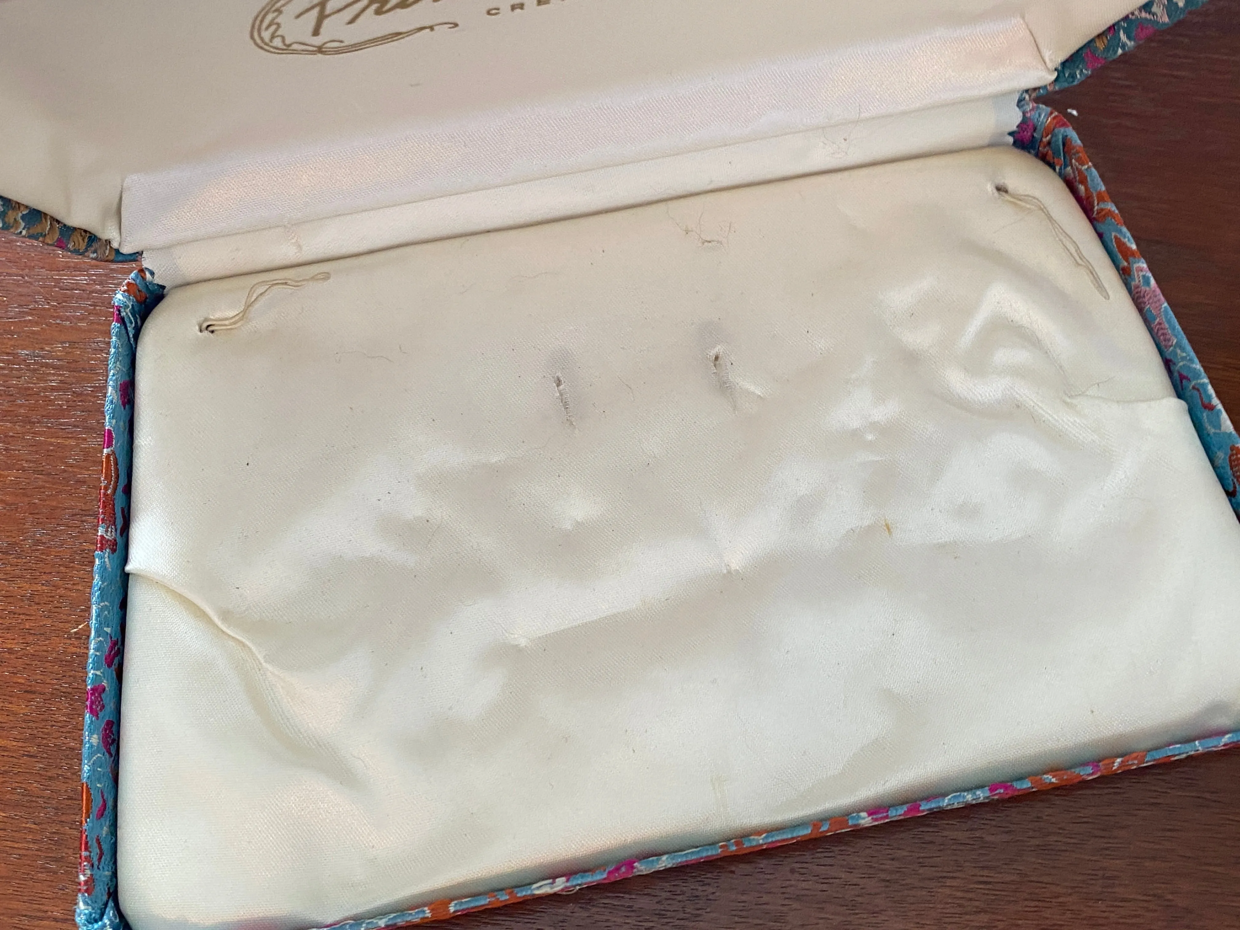 Vintage Princess Pride Creations Embroidered Horse Jewelry Box