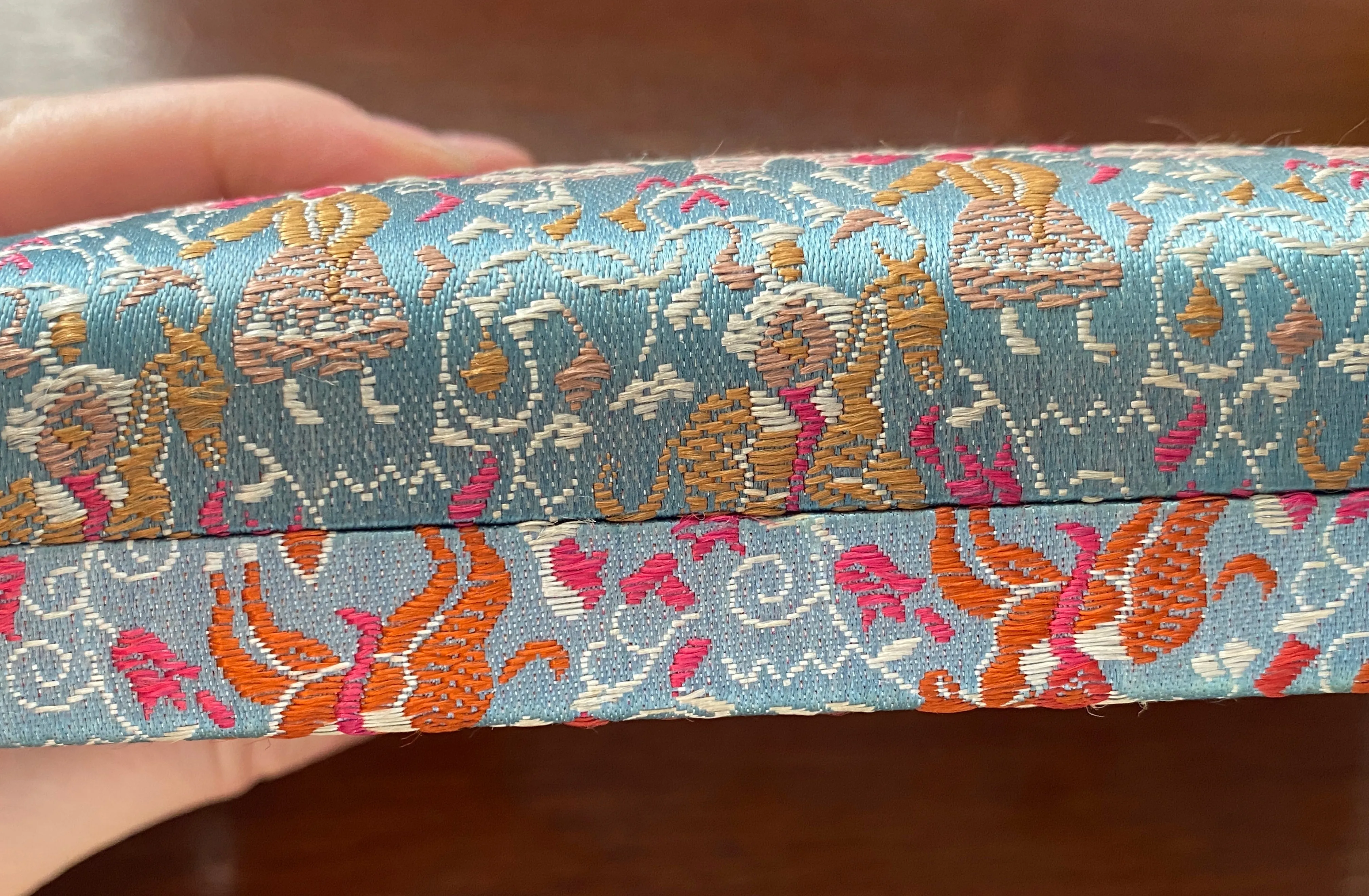 Vintage Princess Pride Creations Embroidered Horse Jewelry Box