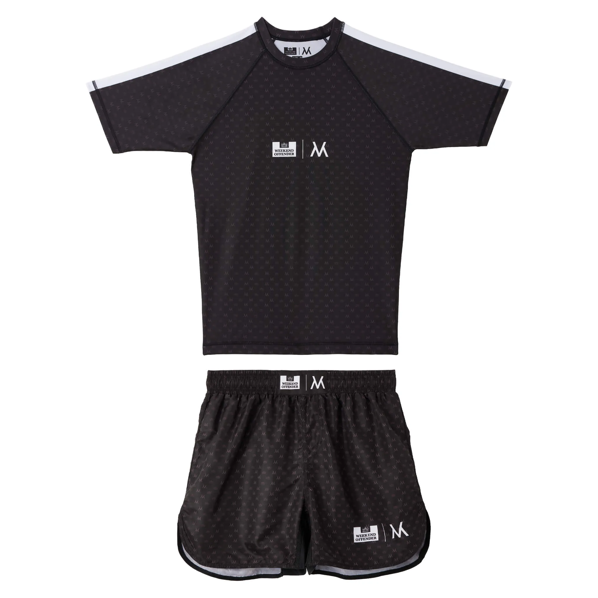 Violent Money Rashguard and Shorts Set Black