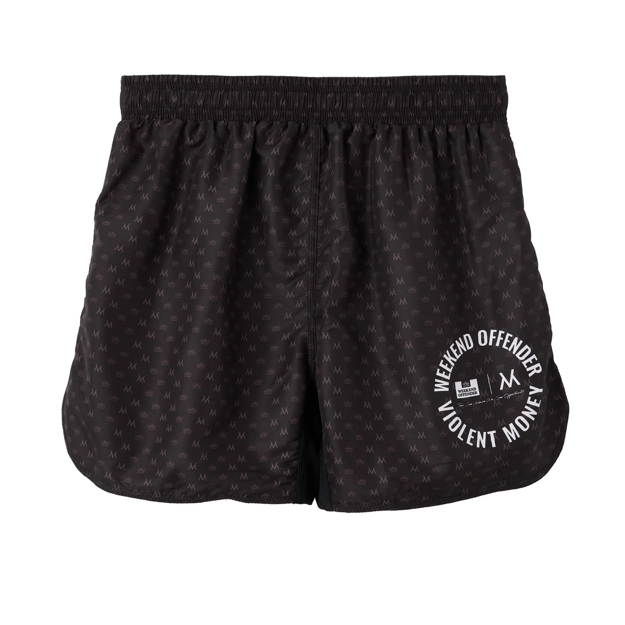 Violent Money Rashguard and Shorts Set Black