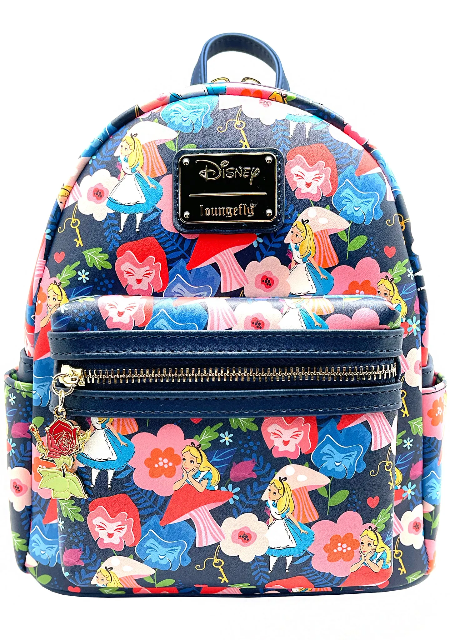 X LASR Exclusive Disney Alice in Wonderland Golden Afternoon AOP Mini Backpack