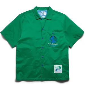 X ONLINE CERAMICS BUTTON FRONT S/S SHIRT